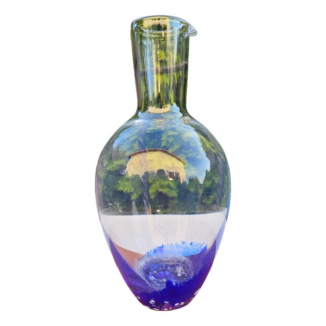 Glass Capella Series Carafe by Maud Gjeruldsen Bugge for Hadeland Glassverk, 1990s For Sale