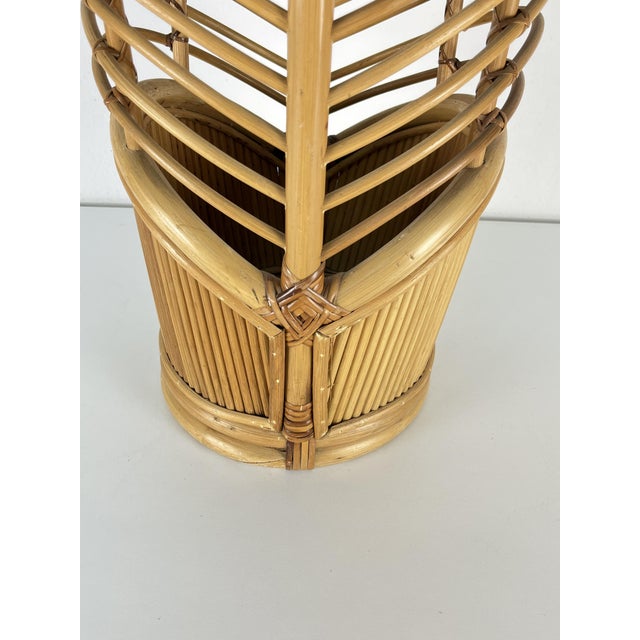 Mid-Century bamboo umbrella stand, Made in Italy, 1960s Good condition. This piece is designed in the style of the...
