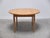 Round Extendable Dining Table in Oak by Van Den Berghe-Pauvers, 1970s For Sale - Image 4 of 16