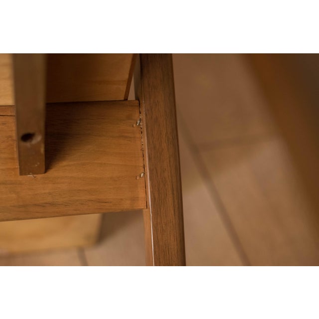 Pair of Vintage Kipp Stewart Walnut Floating Nightstands by Drexel Declaration For Sale - Image 18 of 18