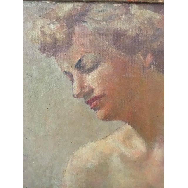 Impressionist Female Nude Oil Painting C.1920 For Sale In New York - Image 6 of 7