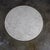 Black Mid-20th Century Brutalist Heirloom Coffee Table by Weiman Carved Pedestal Base Ivory Marble Top For Sale - Image 8 of 18