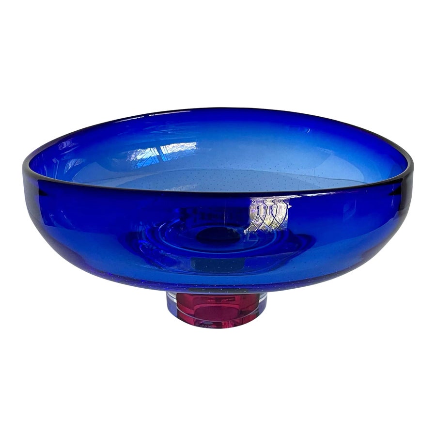 ◆ BODA Zelda footed bowl ボダ ガラスボウル 80s ◆ ◇ BODA Zelda footed bowl ボダ ガラスボウル 80s ◇ ◇ BODA