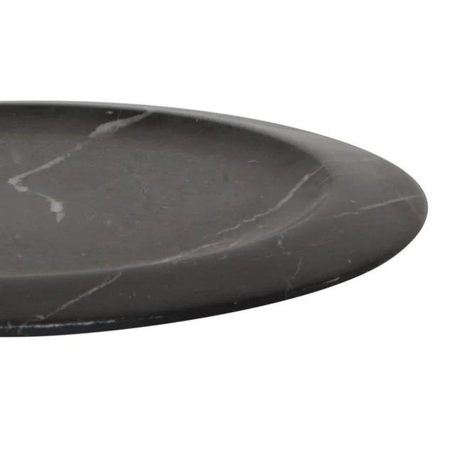Contemporary Piatto Piano #2 Dining Plate in Black by Ivan Colominas For Sale - Image 3 of 5