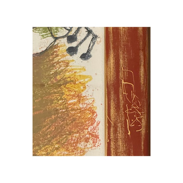 Theo Tobiasse “Rebecca” — 1984 Framed Limited-Edition Lithograph For Sale - Image 12 of 13
