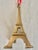 Vintage Solid Brass Eiffel Tower Christmas Ornament For Sale In Denver - Image 6 of 8