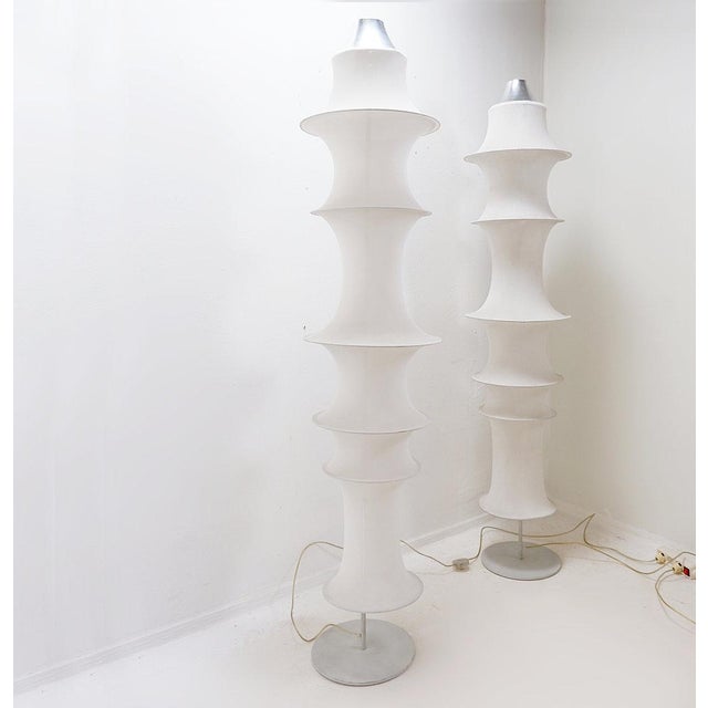 Artemide Danese Floor Lamps by Bruno Munari for Artemide, 1960s, Set of 2 For Sale - Image 4 of 16