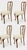 Walnut Collection Chairs, 1960s, Set of 4 For Sale - Image 10 of 10