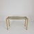 1970s Italian Rectangle Side Table in Brass Bamboo and Smoked Glass, 1970s For Sale - Image 5 of 15