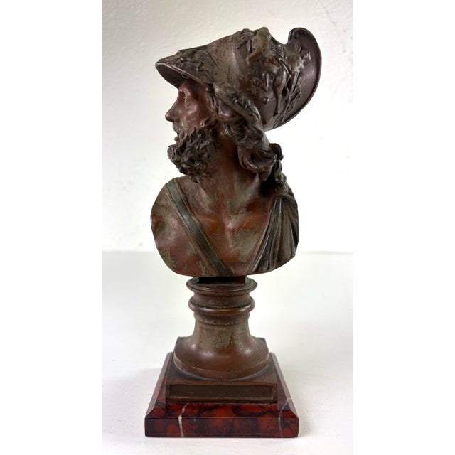 Antique Greco Roman Sculpture of Telamonian Ajax For Sale - Image 10 of 10