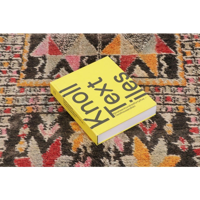 Vintage Moroccan Berber Wool Rug With Geometric Design by Rug & Kilim, 1950-1959 For Sale - Image 9 of 9