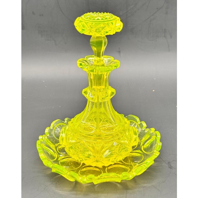 Baccarat Ural Crystal Glass with Saucer, 1800s For Sale - Image 11 of 11