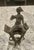 1970s Bronze Sculpture of a Woman Seated in a Chair For Sale - Image 4 of 9