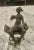 Vintage Bronze Sculpture of a Woman Seated in a Chair, 10” High For Sale - Image 4 of 9