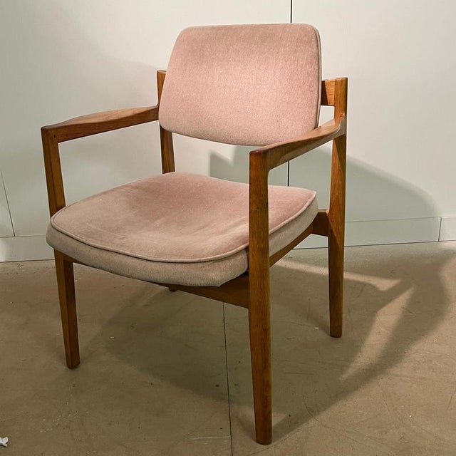 A pair of 1960s Jens Risom Danish Chairs. Dimensions 88cm Height 67cm width Depth 53cm