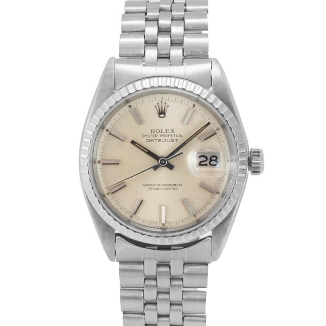 Brand: Rolex Gender: Men's Metal Type: Stainless Steel Diameter: 36.00 mm Weight: 81.45 grams ROLEX Gent's stainless...