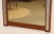 Teak Mirror with Silver-Colored Details For Sale - Image 3 of 10