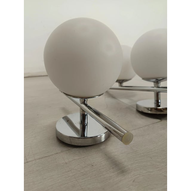 Vintage Ball Wall Lights, 1970, Set of 3 For Sale - Image 9 of 12