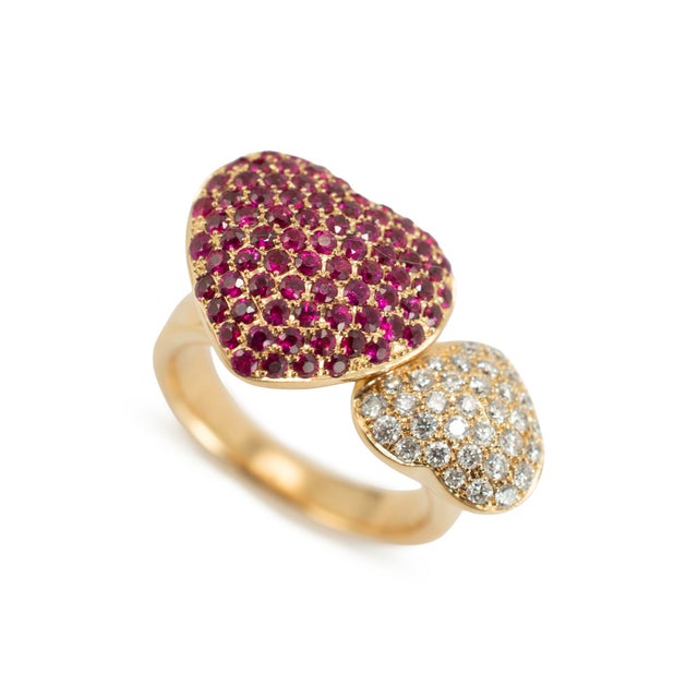 Brand: Leo Pizzo Gender: Ladies Metal Type: 18K Yellow Gold Ring Size: 6.5 Width: 4.50 mm Weight: 11.90 grams Ladies LEO...