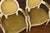 Antique French Louis XVI Style Provincial Painted Loveseat W/ Two Armchairs - Set of 3 For Sale - Image 11 of 13
