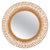Mid-Century Italian Bamboo and Wicker Round Mirror by Franco Albini, 1960s For Sale - Image 13 of 13