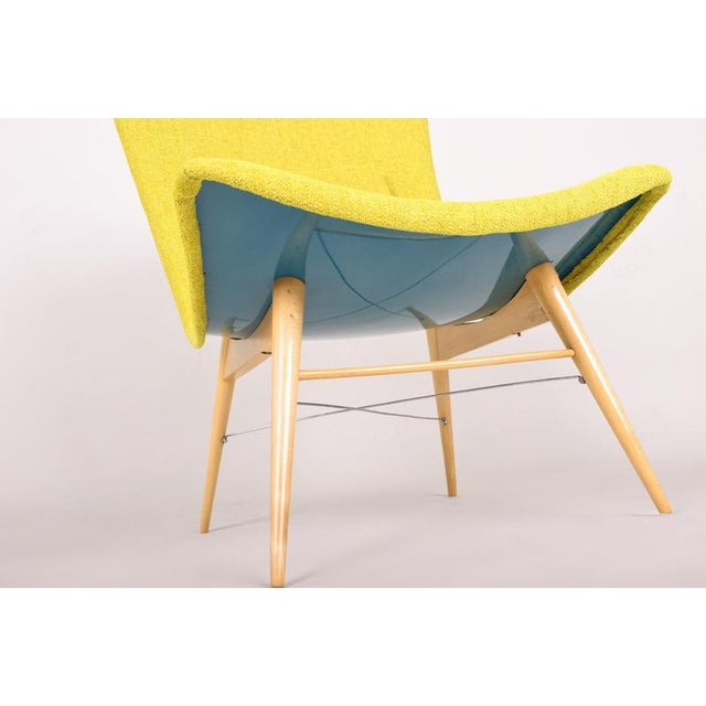 Mid-Century Beech Armchairs from M. Navrátil, Czech, 1950s, Set of 2 For Sale - Image 16 of 17