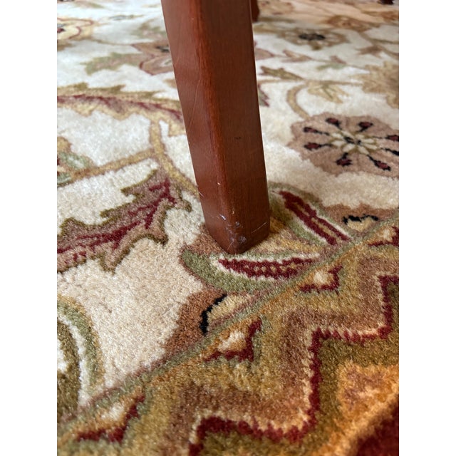 Styled After Thomasville Collector's Cherry Dining Table and Chairs For Sale - Image 15 of 15