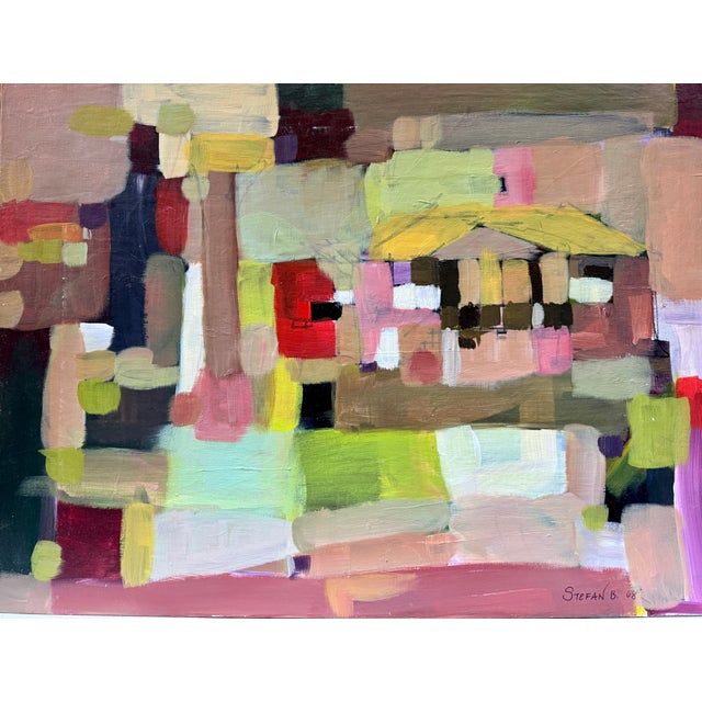 This original painting on panel by Alabama-based artist Stefan B., painted and signed in 2008, depicts a small Southern...