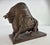 Contemporary Mid-Century Vintage Austin Productions Plaster Bull Sculpture For Sale - Image 3 of 8