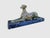 Art Deco Bronze Greyhound Sculpture from F. Galcera, 1920s For Sale - Image 3 of 13
