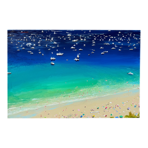 "Florida Boat Day" Acrylic on Canvas by Joe Davis