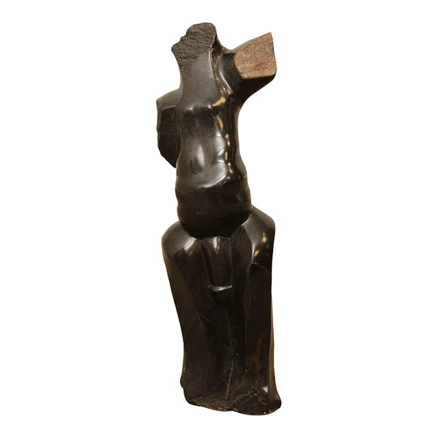 Dawson Chivizhe Abstract Form Shona Stone Sculpture For Sale