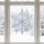 Contemporary LED Hanging Tinsel Snowflake 31.5"H For Sale - Image 3 of 4