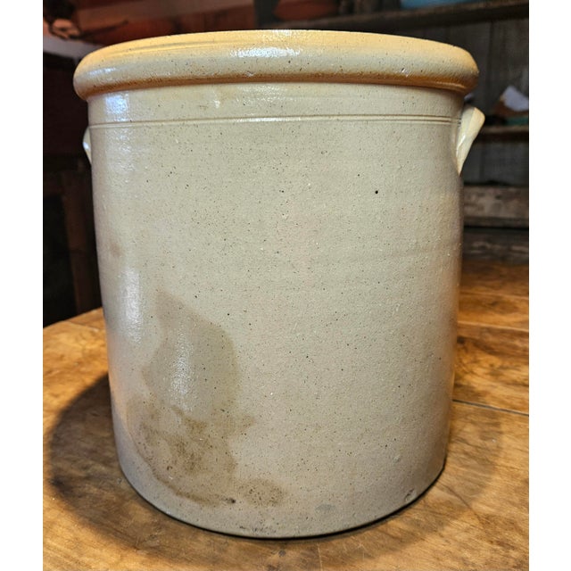 Ceramic Bee Sting Stoneware Crock For Sale - Image 7 of 11