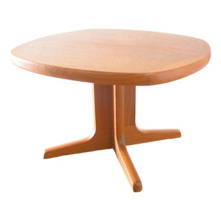 Mid Century Scandinavian Style Teak Coffee Table For Sale