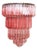 Pink Murano Glass Chandelier, 1980s For Sale