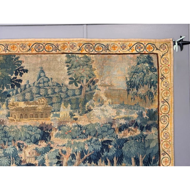 Traditional 17th Century Flemish Hunting Scene Tapestry, in Excellent Condition For Sale - Image 3 of 8
