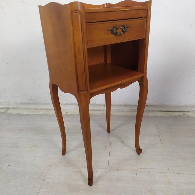 1970s Louis XV Nightstands, 1970s, Set of 2 For Sale - Image 5 of 18