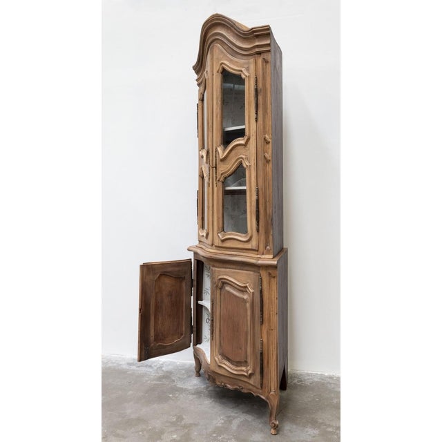 Handcrafted Walnut Corner Unit, 1950s For Sale - Image 4 of 8