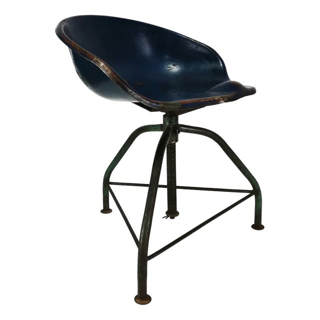 German Industrial Chair, 1950s For Sale