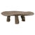 Freeform Footed Studio Pottery Platter, 1970s For Sale - Image 6 of 6