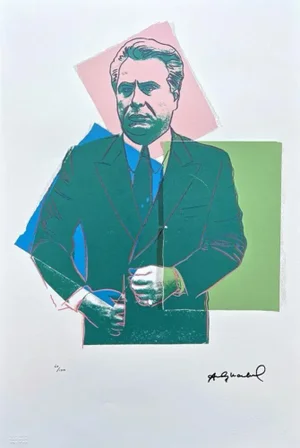 After Andy Warhol, John Gotti Dark Green , 1980s, Lithograph
