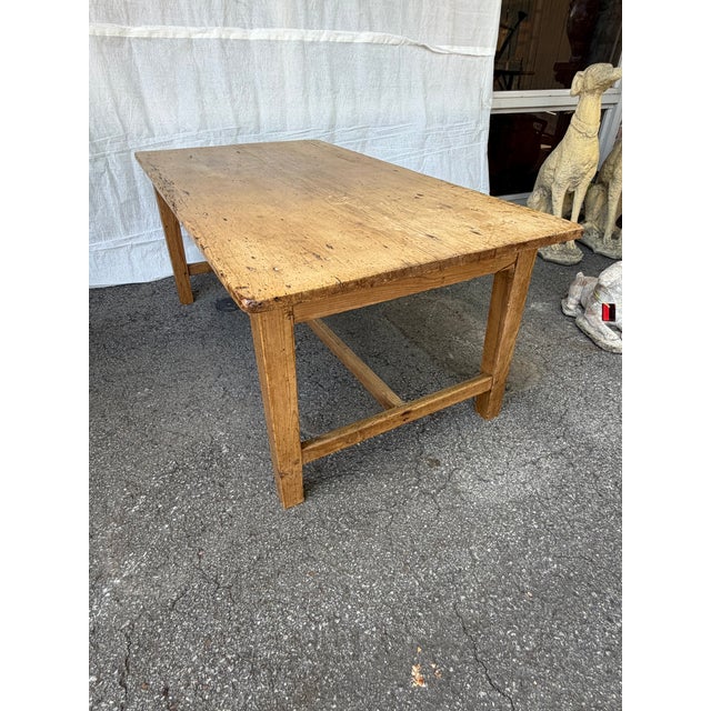 19th Century Pine Coffee Table For Sale - Image 10 of 13