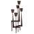 Brutalist Candleholder Sculpture in Wrought Iron, France, 1970s For Sale - Image 16 of 16