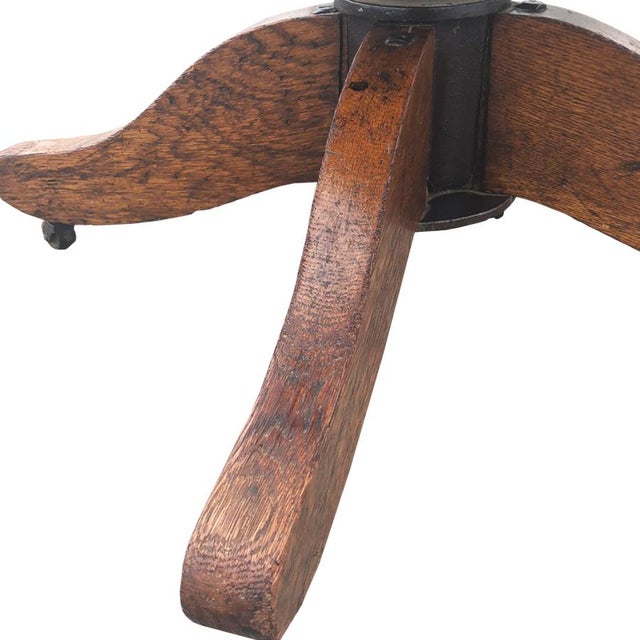 Antique Globe Wernicke Oak Lawyers Bankers Office Swivel ...