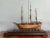 Mid 20th Century Vintage Coastal Scale Model Sailing Ship For Sale - Image 5 of 7