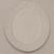 Large Vintage White Oval Ceramic Platter With Embossed Leaf Design. Made in Italy For Sale - Image 12 of 13