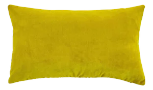 FirmaMenta Italian Chartreuse Velvet Lumbar Pillow