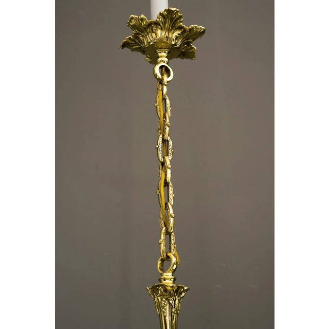 Viennese Chandelier with Capricorn Heads, 1890s For Sale - Image 15 of 18