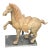Antique Pottery Tang Dynasty Style Horse + Lucite Stand For Sale